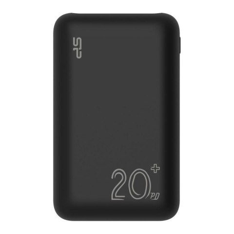 Powerbank Silicon Power QS58 20000mAh 1x USB-C, 2x USB-A, czarny SILICON POWER