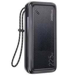 Powerbank Usams PB60 20000mAh 22,5W 2xUSB Quick Charge 3.0+USB-C PD Fast Charge -czarny USAMS