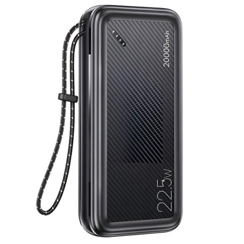 Powerbank Usams PB60 20000mAh 22,5W 2xUSB Quick Charge 3.0+USB-C PD Fast Charge -czarny USAMS