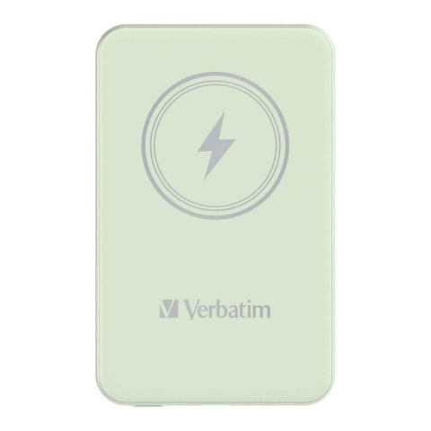 Powerbank Verbatim Charge 'n' Go Magnetic Wireless 5000mAh USB-C PD 3.0 Green Verbatim
