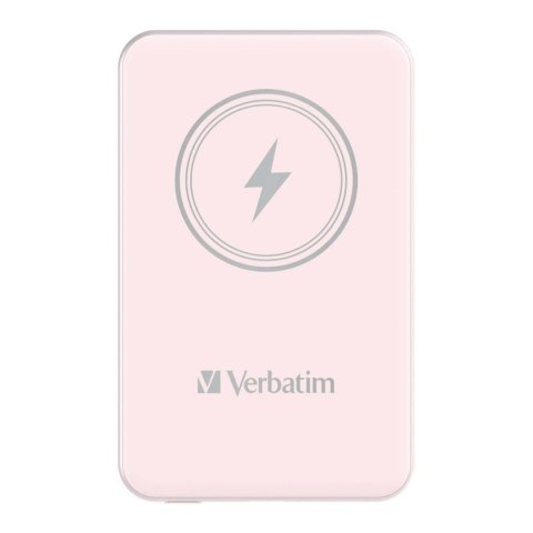 Powerbank Verbatim Charge 'n' Go Magnetic Wireless 5000mAh USB-C PD 3.0 Pink Verbatim