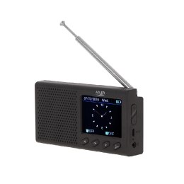 Radio przenośne Adler AD 1198 wyświetlacz LCD, Bluetooth, zegar Adler