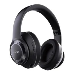 Słuchawki z mikrofonem Awei A300BL Bluetooth 5.3 Radio FM czarne AWEI