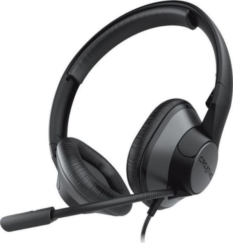 Słuchawki z mikrofonem Creative HS720 V2 przewodowe czarne CREATIVE