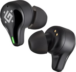 Słuchawki z mikrofonem Defender CyberDots 250 bezprzewodowe Bluetooth TWS czarne Defender