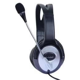 Słuchawki z mikrofonem Techly Stereo komputerowe Techly