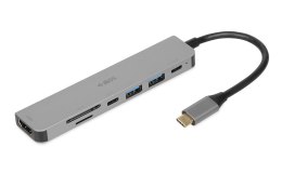 Stacja dokująca hub USB iBOX IUH3SL4K HDMI SD PD100W IBOX