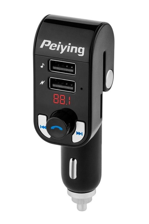 Transmiter FM Peiying URZ0466 Bluetooth, LED, USB, SD/MMC, MP3/WMA Peiying