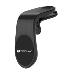 Uchwyt samochodowy magnetyczny Techly na telefon, do kratki, czarny Techly