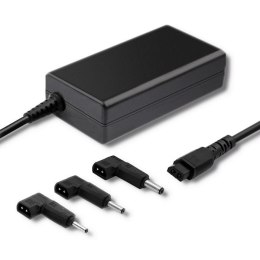 Zasilacz sieciowy Qoltec specjalizowany do Asus 65W 3 wtyczki Qoltec