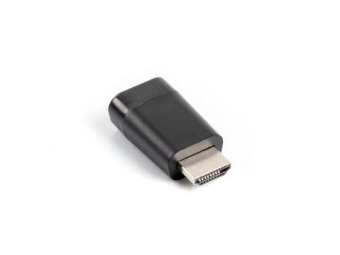 Adapter Lanberg AD-0016-BK HDMI-A (M) -> VGA (F) czarny LANBERG
