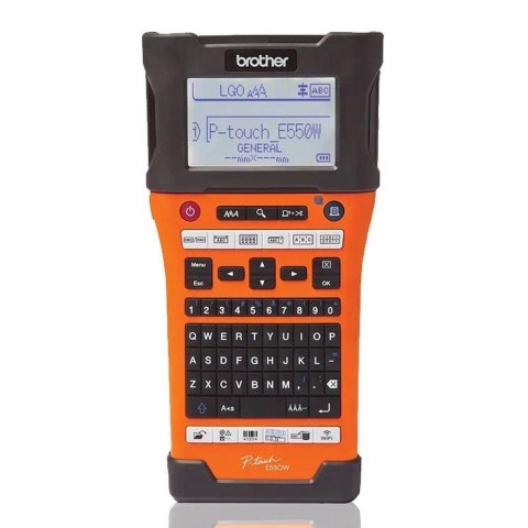 Drukarka etykiet Brother P-touch E550WVP pomarańczowa Brother