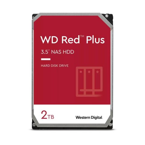 Dysk WD Red™ Plus WD20EFPX 2TB 3,5" 5400 64MB SATA III NAS Western Digital