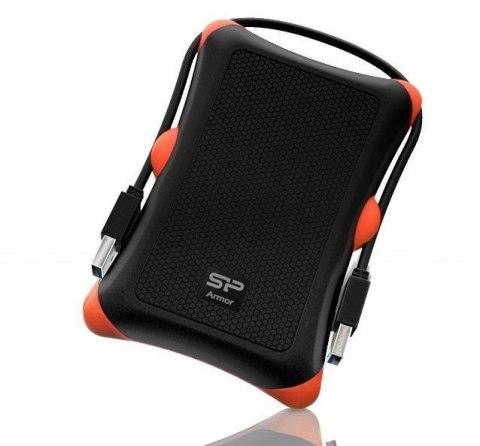 Dysk zewnętrzny Silicon Power ARMOR A30 1TB 2,5" 5400 USB 3.0 BLACK / PANCERNY / wstrząsoodporny SILICON POWER Dysk zewnętrzny Silicon Power ARMOR A30 1TB 2,5" 5400 USB 3.0 BLACK / PANCERNY / wstrząsoodporny SILICON POWER