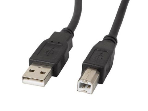 Kabel USB 2.0 Lanberg AM-BM Ferryt 1m czarny LANBERG Kabel USB 2.0 Lanberg AM-BM Ferryt 1m czarny LANBERG