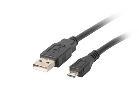 Kabel USB 2.0 Lanberg micro AM-MBM5P 1,8m czarny LANBERG Kabel USB 2.0 Lanberg micro AM-MBM5P 1,8m czarny LANBERG
