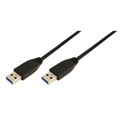 Kabel USB 3.0 LogiLink CU0038 A/A męski 1m LogiLink