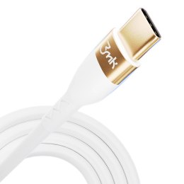 Kabel USB 3mk Hyper Silicone Cable USB-C to USB-C 100W biały 3mk Protection
