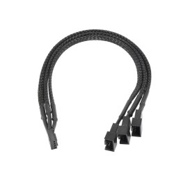 Kabel adapter Akyga AK-CA-65 4-pin (F) - 2x 4-pin (M), 1x 3-pin (M) 0,25m AKYGA