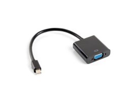 Kabel adapter Lanberg AD-0006-BK mini Displayport (M) -> VGA (F) czarny LANBERG