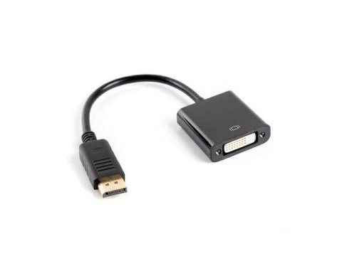 Kabel adapter Lanberg AD-0007-BK DisplayPort (M) -> DVI-D (F)(24+5) Dual Link LANBERG