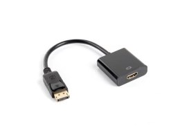 Kabel adapter Lanberg AD-0009-BK DisplayPort (M)- > HDMI (F) czarny LANBERG