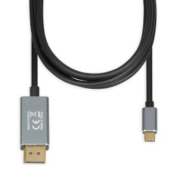 Kabel adapter iBOX ITVCDP4K USB-C do DisplayPort 1,8m IBOX