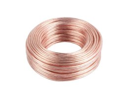 Kabel głośnikowy Lanberg 2x2.5mm2 25m przezroczysty LANBERG