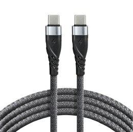 Kabel przewód USB-C PD 200cm everActive CBB-2PDG Power Delivery 3A z obsługą szybkiego ładowania 60W Everactive