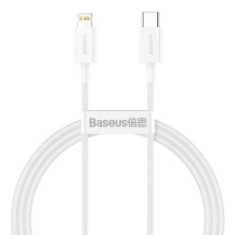 Kabel przewód USB-C / Typ-C - Lightning / iPhone 100cm Baseus CATLYS-A02 z obsługą szybkiego ładowania 20W PD Baseus
