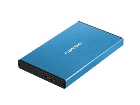 Obudowa na dysk HDD/SSD Natec RHINO Go USB 3.0 2.5" SATA niebieska Natec
