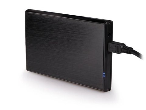 Obudowa na dysk HDD/SSD Natec RHINO USB 2.0 SATA 2,5" Aluminum Black Slim Natec