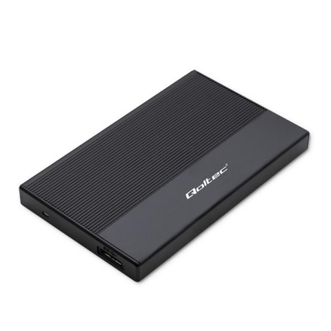 Obudowa/kieszeń Qoltec na dysk SSD HDD 2.5" | SATA | USB 3.0 | Super speed 5Gb/s | 2TB | Czarny Qoltec