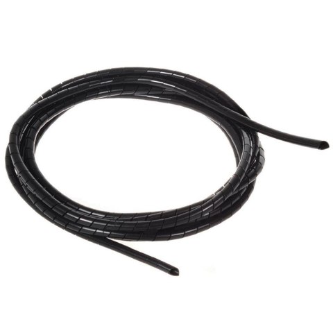 Osłona maskująca na kable Maclean MCTV-684 B (5*6mm) 3m czarna spirala Maclean