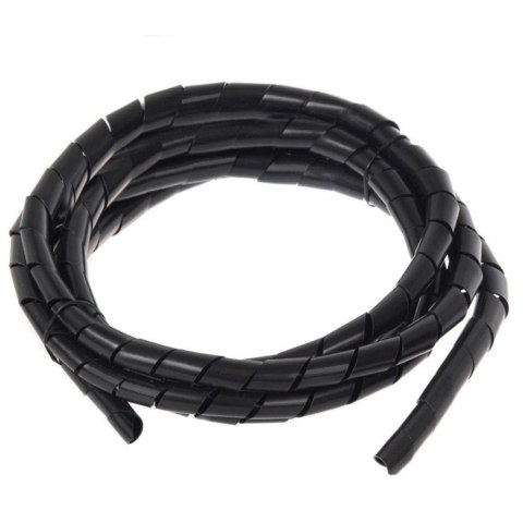Osłona maskująca na kable Maclean MCTV-687 B (20.4*22mm) 3m czarna spirala Maclean