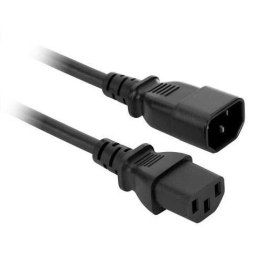 Przedłużacz kabla zasilającego Akyga AK-PC-11A IEC C13/C14 250V/50Hz 10A 5 m czarny AKYGA