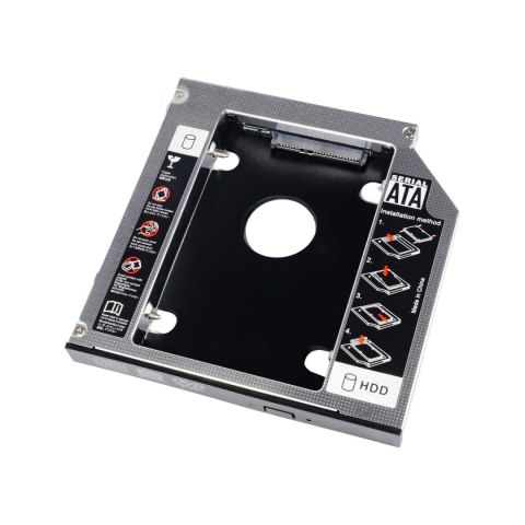 Ramka do dysków twardych Akyga AK-CA-56 HDD 2.5" w miejsce DVD Slim 13mm AKYGA