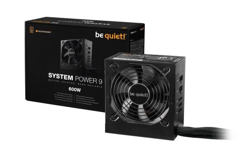 Zasilacz be quiet! System Power 9 CM 600W 120mm 80+Bronze Be quiet!