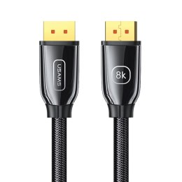 Kabel DP-DP Usams U75 SJ533 8K DP 1.4 3m czarny USAMS