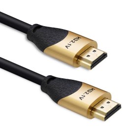 Kabel HDMI QOLTEC v2.1 Ultra High Speed 8K | 60Hz | 28AWG | GOLD | 2m Qoltec