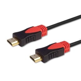Kabel HDMI Savio CL-95 1,5m, OFC, 4K, czarny, złote końcówki, v2.0 Savio