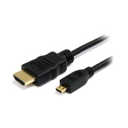 Kabel HDMI - micro HDMI Savio CL-39 1m czarny, złote k. v1.4 Savio