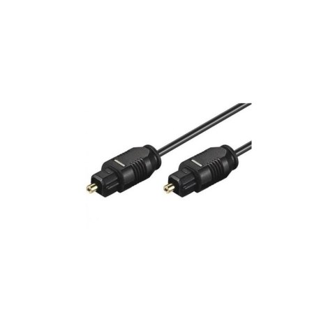 Kabel Optyczny Techly Audio Toslink Cyfrowy SPDIF 1m Czarny Techly