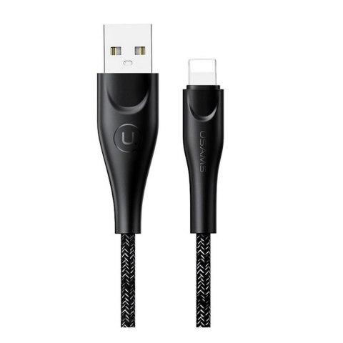 Kabel USB Usams U41 Lightning 1m czarny USAMS Kabel USB Usams U41 Lightning 1m czarny USAMS