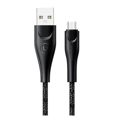 Kabel USB Usams U41 microUSB 1m czarny USAMS