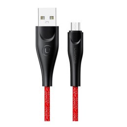 Kabel USB Usams U41 microUSB 1m czerwony USAMS