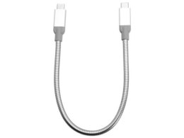 Kabel Verbatim USB-C(M) - USB-C(M) 3.1 Gen 2 0.3m srebrny Verbatim