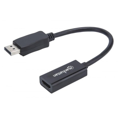 Kabel adapter Manhattan DisplayPort / HDMI M/F FullHD 1080p 0,15m Manhattan