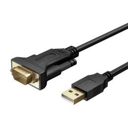 Konwerter/Adapter Techly USB 2.0 na RS232/COM 1,5m czarny Techly
