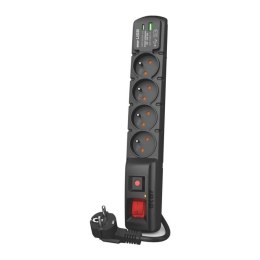 Listwa przeciwprzepięciowa Acar F4 USB A+C W2439 z szybką ładowarką 1,5m czarna Acar